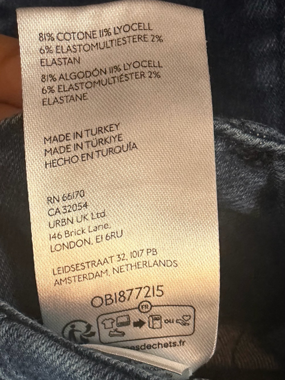 Maeve by Anthropologie The Colette Patch Pocket Wide-Leg Jeans Size 28 - Picture 10 of 13